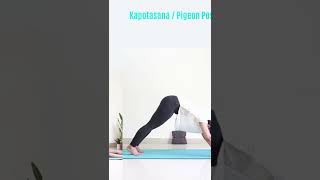 How to do Kapotasana Simple Effective Instructions  Yoga With Archana Alur shorts  Pigeon Pose [upl. by Caravette]