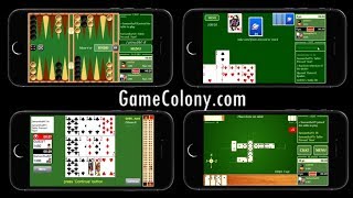 Classic Board and Card Games of Skill backgammon dominoes gin rummy cribbage [upl. by Llehcear]