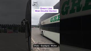 Green Line  Man Double Decker  shorts  transporttalker [upl. by Lilhak]