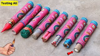 2 Sounds amp Diwali Crackers Combos Experiment  Patakhe Fireworks Experiment [upl. by Sophronia]