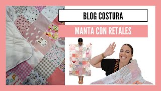 Vlog de Costura Haciendo una Manta con Ropa de Bebé para mi sobri [upl. by Packer]