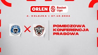 Konferencja prasowa Anwil Włocławek  PGE Spójnia Stargard [upl. by Franci]