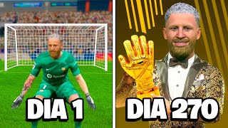 Me Tornei o MELHOR GOLEIRO do MUNDO MODO CARREIRA JOGADOR EA FC 25 [upl. by Adah868]