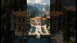 La Dolce Vita 🥂 Lakeside Luxury Italian Mansion design home interiordesign italy wine europe [upl. by Volkan]