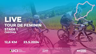 🔴 LIVE  Tour de Feminin  STAGE 1  Časovka [upl. by Lopes]