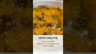 FRITO CHILI PIE  Easy dinner recipe  What to make for dinner tonight  YouTube Shorts [upl. by Shenan]