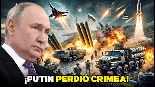 ¡Putin ha perdido oficialmente Crimea ¡Ucrania destruyó los S300 rusos con misiles estadounidenses [upl. by Naryt]