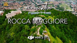 Rocca Maggiore Monte Ingino Gubbio PG  DJI MINI3 PRO  Cinematic 4K  dr drone [upl. by Casimire]