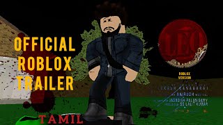 LEO  Official Roblox Trailer  Thalapathy Vijay  Roblox Version  Web slingers [upl. by Eednus]