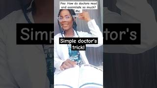 How Nigerian doctors assimilate so much 😄😄 music pop relatable drchi [upl. by Ativahs407]