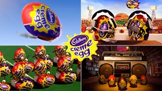 All Cadbury Creme Eggs Release The Goo Funny Commercials EVER [upl. by Ruhtracm]