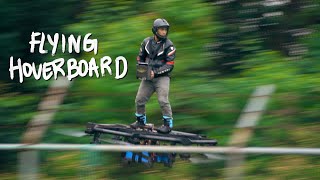 Filipino to Break FLYING HOVERBOARD World Record [upl. by Mailand]