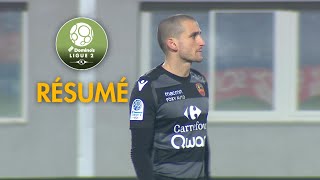 Gazélec FC Ajaccio  AJ Auxerre  04   Résumé  GFCA  AJA  201819 [upl. by Jenda545]