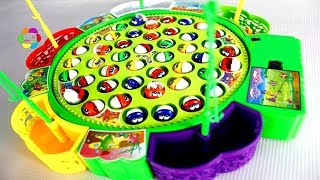 اكبر لعبة صياد السمك الحقيقية الجديدة للاطفال العاب صيد الاسماك بنات واولاد biggest fishing game toy [upl. by Bautram158]