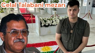 Kurdistan Silêmanî Celal Talabani Mezarını ziyaret ettik [upl. by Kind]