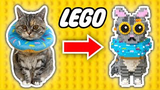 I Turned My Cat Into LEGO [upl. by Ahseid]