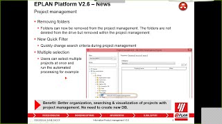 EPLAN P8 Version 26 Highlights [upl. by Novyad44]