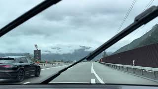 Driving from Liechtenstein to Rheinschlucht Swiss Grand Canyon Versam Switzerland [upl. by Zeus]