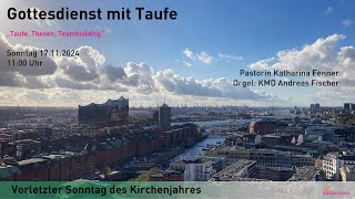 Gottesdienst mit Taufe [upl. by Ethel]