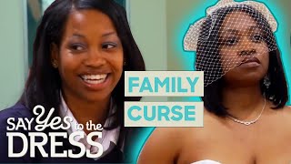 Bride Shatters Family Curse By Getting Married  Say Yes To The Dress Atlanta [upl. by Gilmore208]