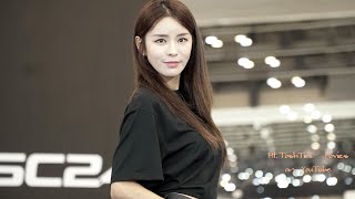 4K An NaKyoung 안나경 2nd Busan International Mobility Show 2024 釜山モーターショー [upl. by Lemar]