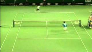 Tennis Federer vs Suzuki Set 1 [upl. by Aelahc409]