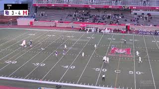 McGill goalie scores goal in lacrosse playoff [upl. by Ehtyde]