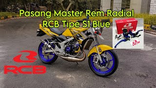 Pasang Master Rem RCB S1 Di Motor Ninja SS [upl. by Medin]