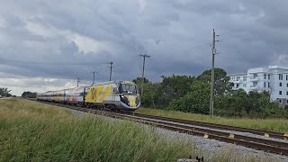 Brightline Pink NB 102624 1144AM [upl. by Anoiuq]