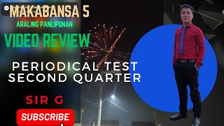 SECOND PERIODICAL TEST  MAKABANSA 5 Araling Panlipunan  VIDEO REVIEW [upl. by Cari]