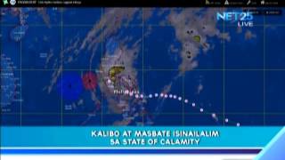 Kalibo and Masbate under state of calamity [upl. by Fronnia]