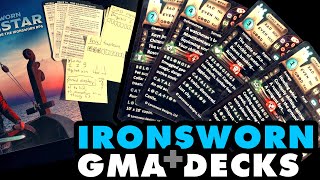 Ironsworn with The GameMasters Apprentice Fantasy Deck  Solo Play [upl. by Lubbi840]