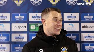 INTERVIEW  Kyle McClean postmatch vs Glentoran  29032024 [upl. by Notgnirrac]