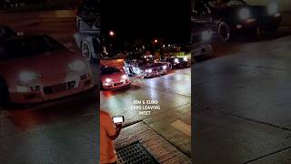 Cars leaving meet car jdm old bmw modified shorts short nyc cars carmeet 7sday video yt [upl. by Wagoner]