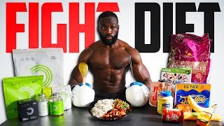 FULL DAY OF EATING PREPARING FOR MY FIGHT  Gabriel Sey [upl. by Kawai]