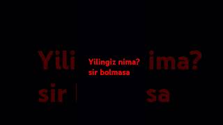 Yilingiz nima [upl. by Osmond]