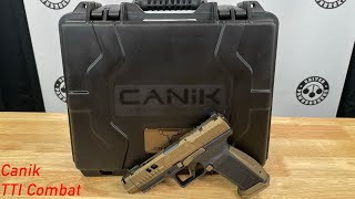 Canik TTI Combat 9mm Unboxing [upl. by Nemzzaj]