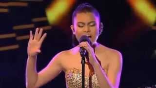 INCREDIBLE 14 Year Old Marlisa Sings The BIG NOTES  quotLet It Goquot  X Factor Australia [upl. by Sacttler]