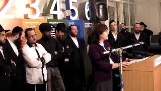 Leah Rubashkin speak at Unity Video Release [upl. by Yelhak184]