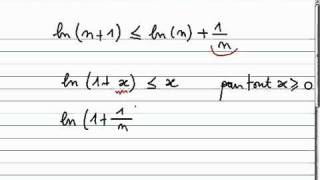 Démontrer une inégalité en utilisant les propriétés du logarithme [upl. by Keeton236]