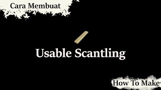 PC Black Desert Online BDO  How To Make Usable Scantling [upl. by Asiluy]