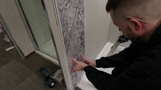 Fitting Bathroom Shower Panels [upl. by Booker225]