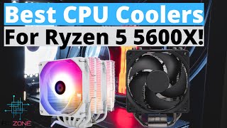 The Best CPU Coolers For Ryzen 5 5600X In 2024 [upl. by Brandais228]