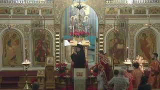 Divine Liturgy  Christmas Eve 12242023 [upl. by Rolando]