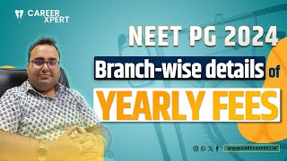 NEET PG 2024  Branch wise details with which rank suitable for which yearly fees other counselling [upl. by Wettam142]