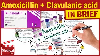 Amoxicillin and Clavulanic Acid  Augmentin  Augmentin Uses Dosage Side Effects amp Precautions [upl. by Odnumde]