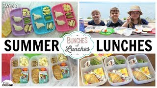 Fun Summer Lunch Ideas  Bunches Of Lunches amp WHERE We Ate☀️ [upl. by Onaivlis]