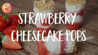 Strawberry Cheesecake Pops Rezept Chochdoch mit Oli [upl. by Steere371]