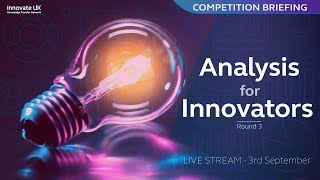 Analysis for Innovators  Competition Briefing [upl. by Onairam]