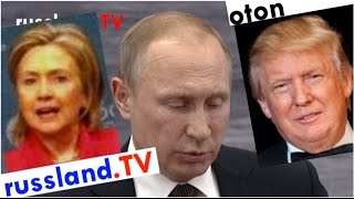 Putin auf deutsch Clinton oder Trump [upl. by Rise]